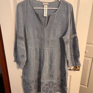 Tommy Bahama St. Lucia Split Neck Dress